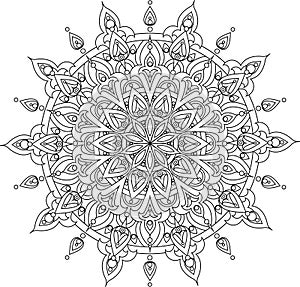 Vector mandala illustration