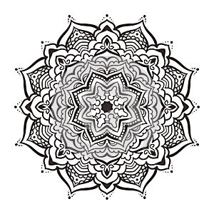 Vector mandala ornament