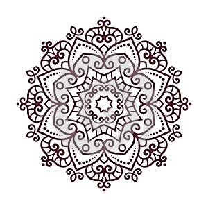 Vector mandala ornament.
