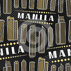 Vector Manila Seamless Pattern