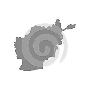 Vector map - Afghanistan vector