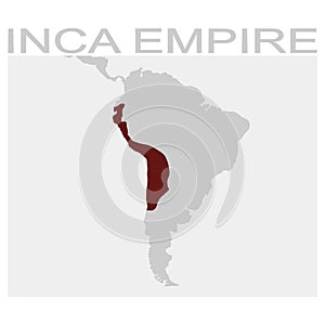 map of the inca empire