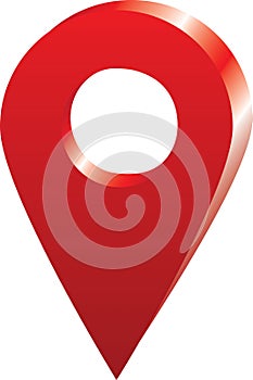 Vector - Map Pin Icon Location On Google Map