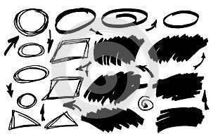 Vector marker elements