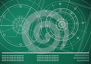 Mechanical engineering. Technical illustration