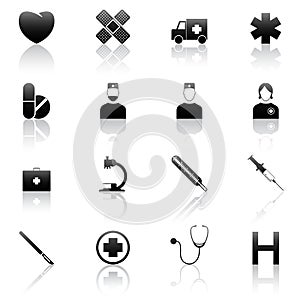 Vector medical icons