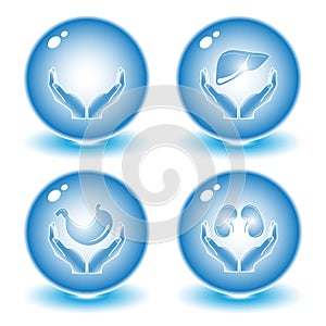 Vector medical icons