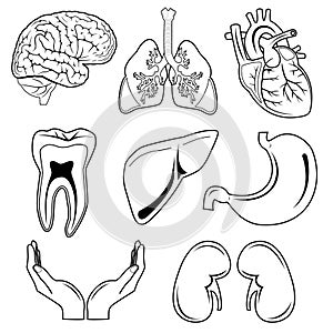 Vector medical icons