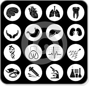 Vector medical icons