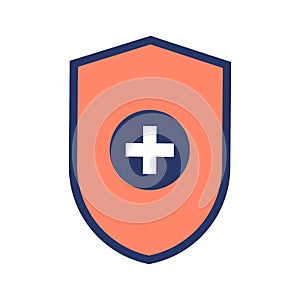 Vector Medical Shield Icon