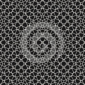 Vector mesh seamless pattern. Delicate net, grid, lattice, lace.
