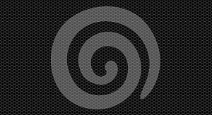 Vector metal hexagonal grid background. Vector illustration