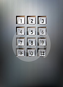 Vector Metallic Keypad