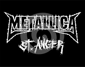 Vector Metallica 2003 logo.