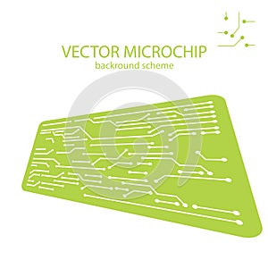Vector Microchip background