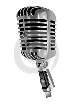 Vector Microphone vintage old