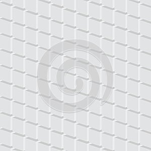 Vector modern creative trends white cube texture