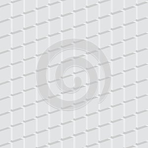 Vector modern creative trends white cube texture