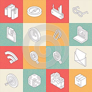 Vector Modern Flat Icons 3