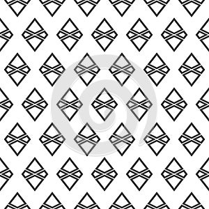 Vector modern geometry pattern hexagon, abstract geometric background, trendy print, monochrome retro texture, hipster fashion des