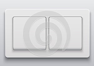 Vector modern light switch icon background