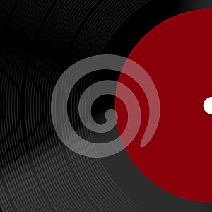 Vector modern old vinil record background