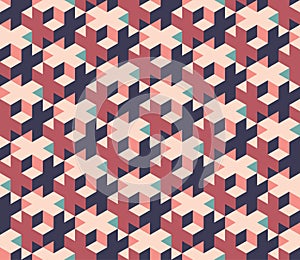 Vector modern seamless colorful geometry pattern, color abstract