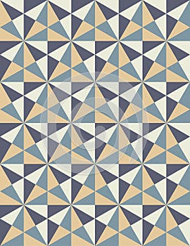 Vector modern seamless colorful geometry pattern, mosaic