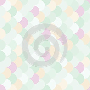 Vector modern seamless colorful geometry pattern overlapping circles