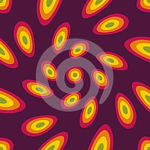 Vector modern seamless colorful geometry pattern twirl, color abstract