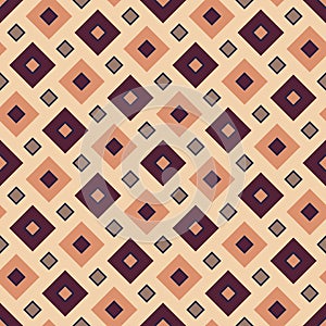 Vector modern seamless colorful geometry square pattern, color abstract