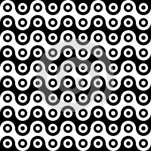 Vector modern seamless geometry pattern cells