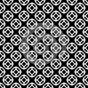 Vector modern seamless geometry pattern random triangle, black and white abstract.