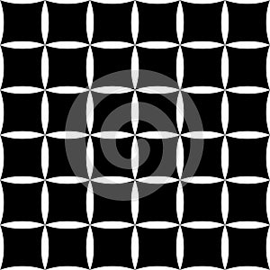 Vector modern seamless geometry pattern squares, black and white abstract