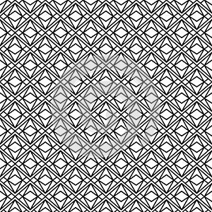 Vector modern seamless geometry pattern triangle, black and white abstract geometric background