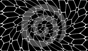 Vector modern seamless geometry pattern trippy, black and white abstract