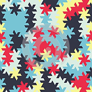 Vector modern seamless geometry tessellation pattern, abstract g