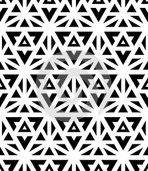 Vector modern seamless pattern sacred geometry