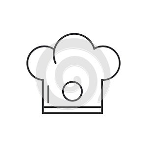 Vector modern thin line icon on white
