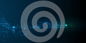 . Abstract internet network connection design for web site. Digital data, network communication