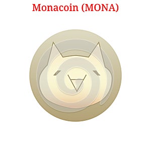 Vector Monacoin MONA logo