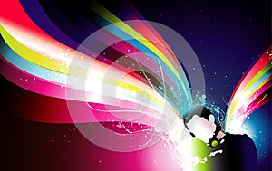 Vector music illustration