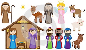 Vector Nativity Collection