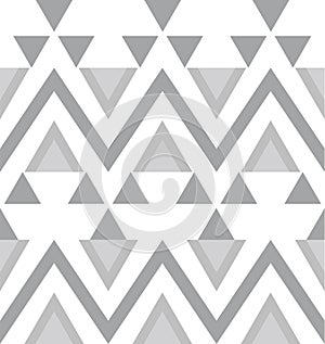 Vector neutral geometric seamless pattern background