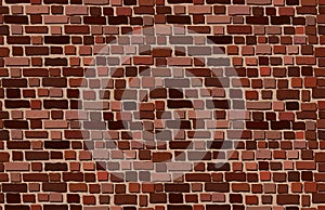 Vector old brick wall background