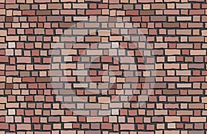 Vector old brick wall background