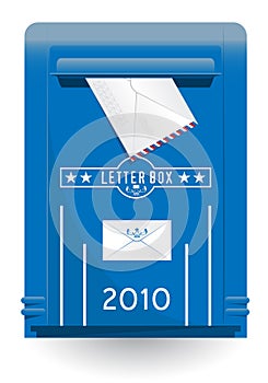 Vector oldstyle mailbox