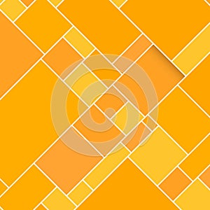 Vector Orange Rectangular Structured Background