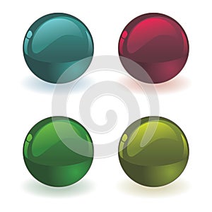 Vector orb Button