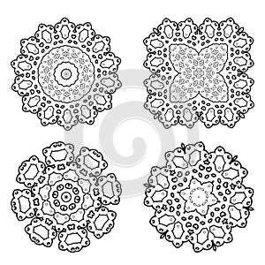 Vector oriental pattern.